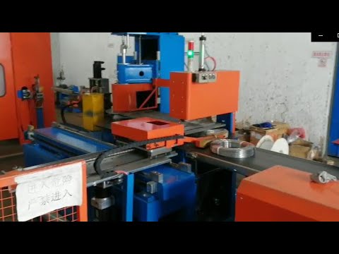 Machine for Coiling and Strapping Steel Wire Automatically