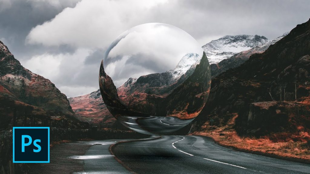 “Creating a Stunning Surreal Glass Sphere in a Beautiful Landscape with Photoshop” “Creating a Stunning Surreal Glass Sphere in a Beautiful Landscape with Photoshop”