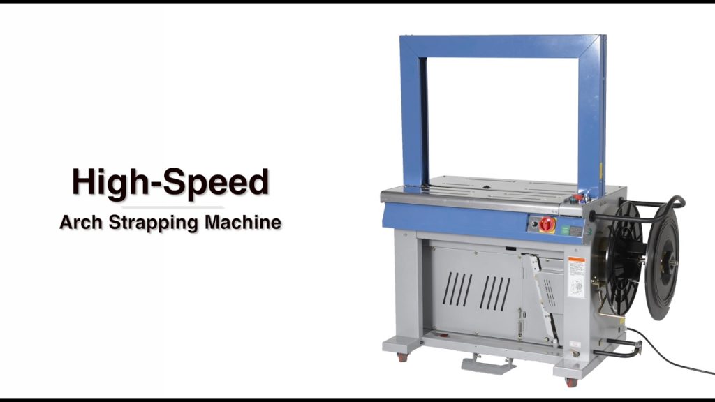 Revamped Automatic Strapping Equipment for Rapid Strapping.