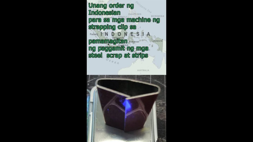 First Indonesian Machine Order