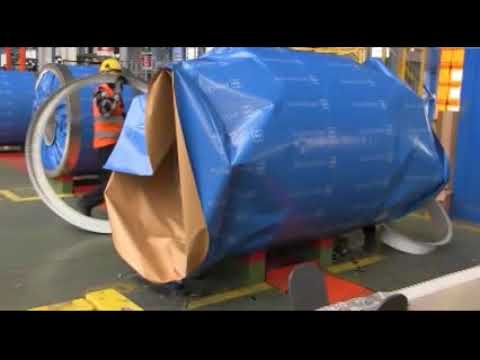 Video Demonstrating a Packing Line for Cold Rolled Steel Coils Video Demonstrating a Packing Line for Cold Rolled Steel Coils