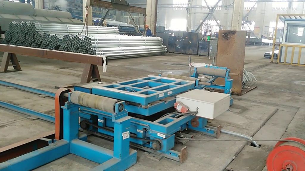 Arranging Steel Pipes for Storage and Transport Arranging Steel Pipes for Storage and Transport