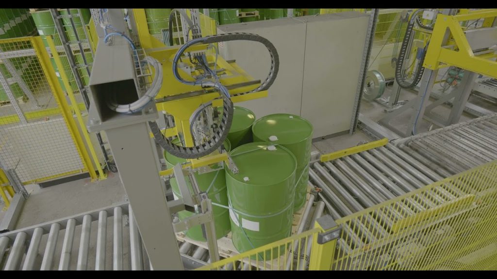 Barrel Strapping with HSM and TSM Automation Barrel Strapping with HSM and TSM Automation