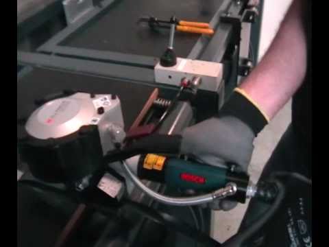 “Steel Strapping Tool Operated by Air Pressure”
