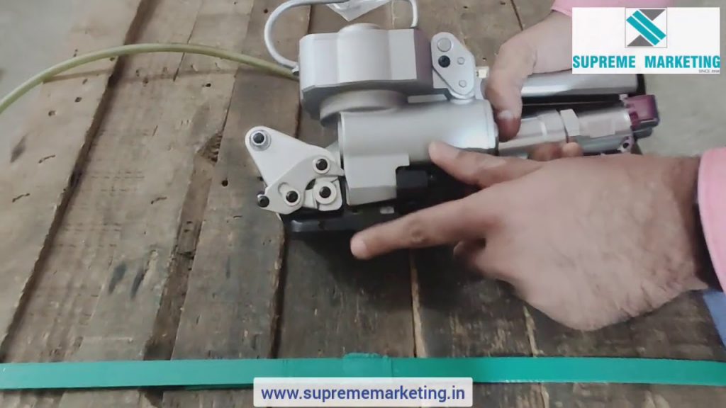 Instructions for Setting Up and Demonstrating the AQD-19 Pneumatic Strapping Tool