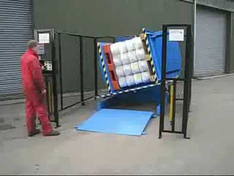 Revolutionize Your Warehousing with the Innovative Pallet Inverter and Rotator! Revolutionize Your Warehousing with the Innovative Pallet Inverter and Rotator!