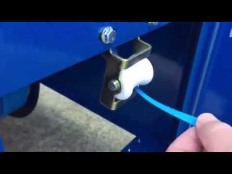 Loading a 12mm Roll onto a Strapping Machine