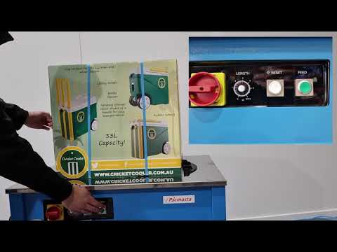 Semi-Automatic Strapping Machine TMS-300 by Pacmasta Semi-Automatic Strapping Machine TMS-300 by Pacmasta