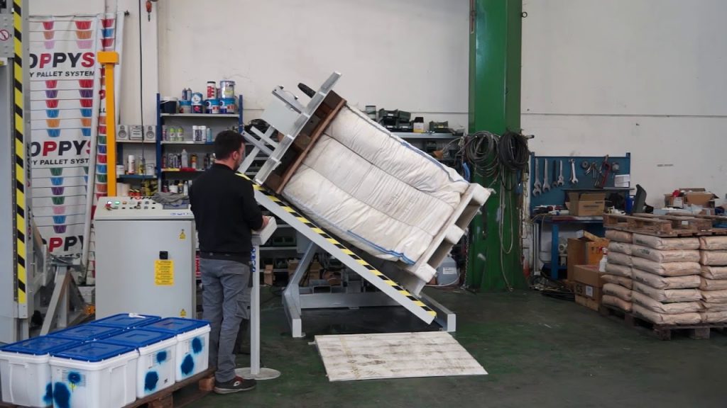 Floored by Efficiency: The Game-Changing Pallet Inverter for Floor-Level Big Bag Handling Floored by Efficiency: The Game-Changing Pallet Inverter for Floor-Level Big Bag Handling