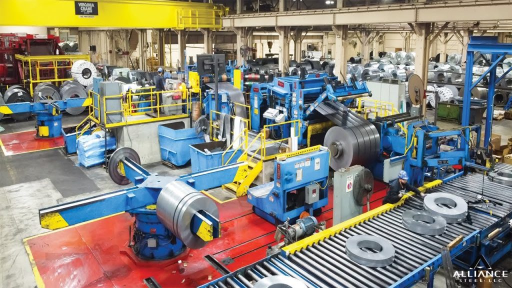 Alliance Steel offers top-quality coil slitting solutions