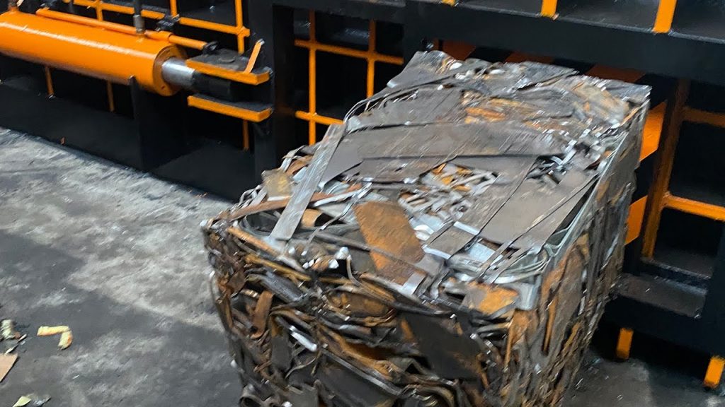 Hydraulic Waste Metal Baler in China Hydraulic Waste Metal Baler in China