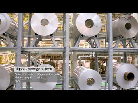 High-Bay Storage by Aleris Rolled Products, USA