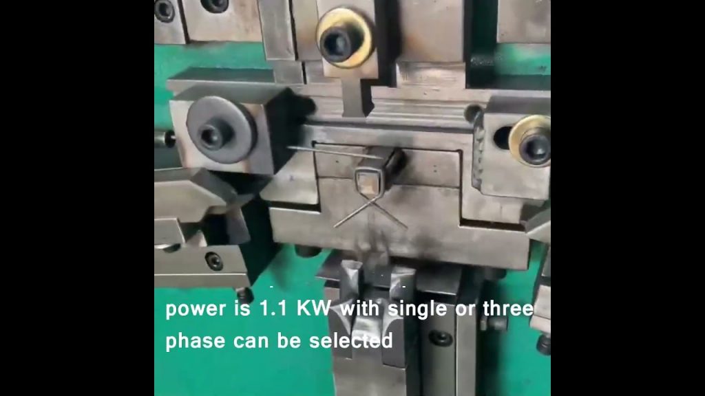 Woven Strapping Buckle Making Machine – Model MA B 13 Woven Strapping Buckle Making Machine – Model MA B 13