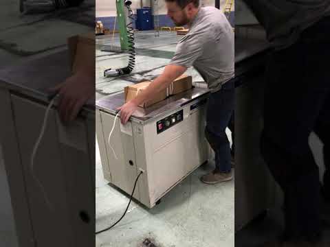 ULINE Poly Strapping Machine, Semi-Automatic ULINE Poly Strapping Machine, Semi-Automatic
