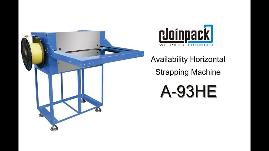 Horizontal Machine for Strapping – Improved Availability Horizontal Machine for Strapping – Improved Availability