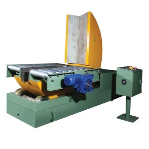 upender with conveyor