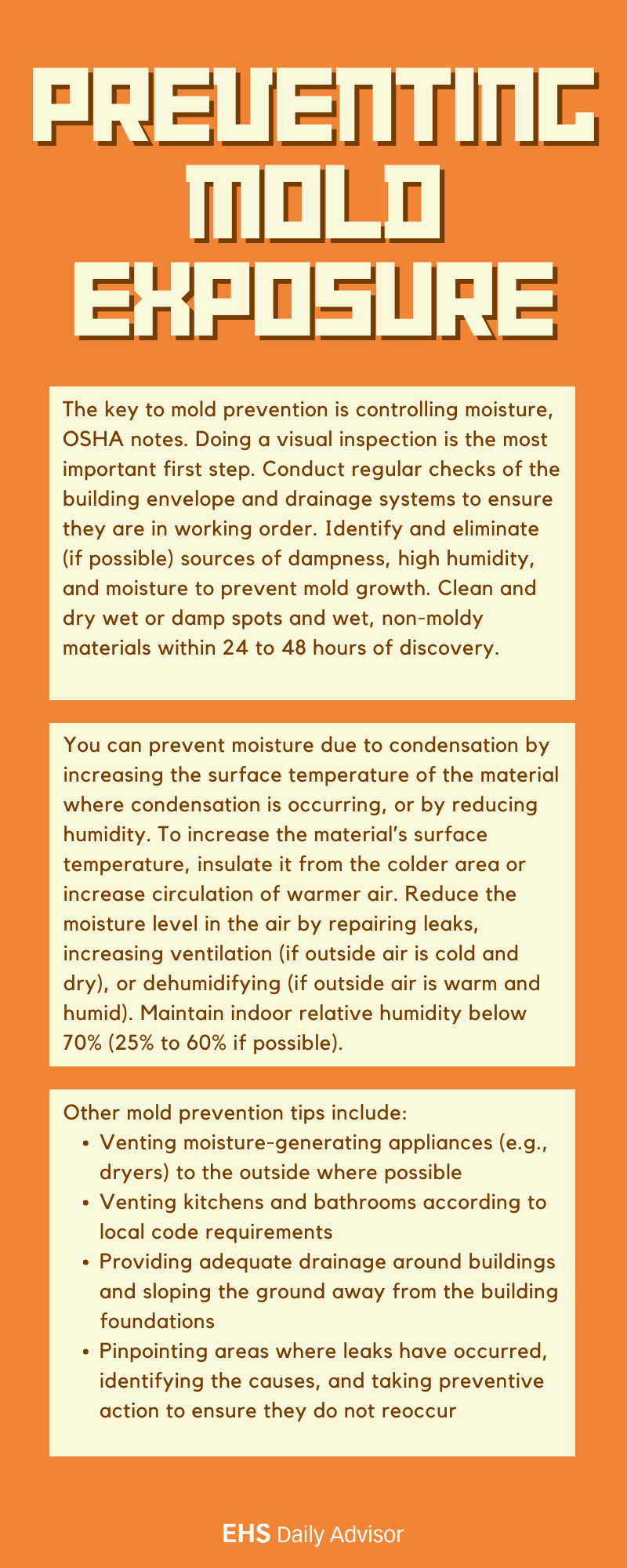 mold safety technology, workplace training, injury prevention