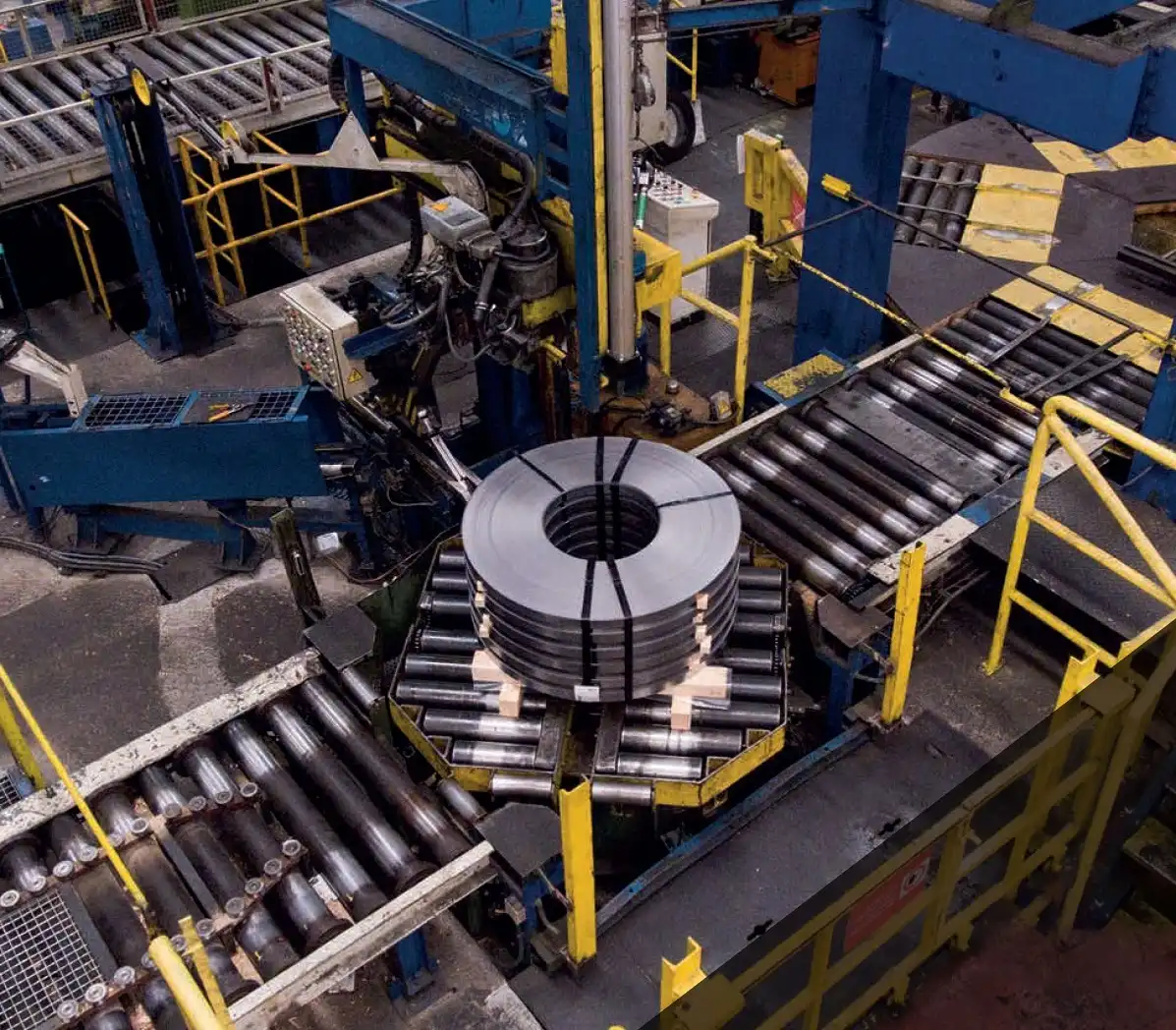 Integrated Systems: Software and Network for Slitting and Packing Line Connection