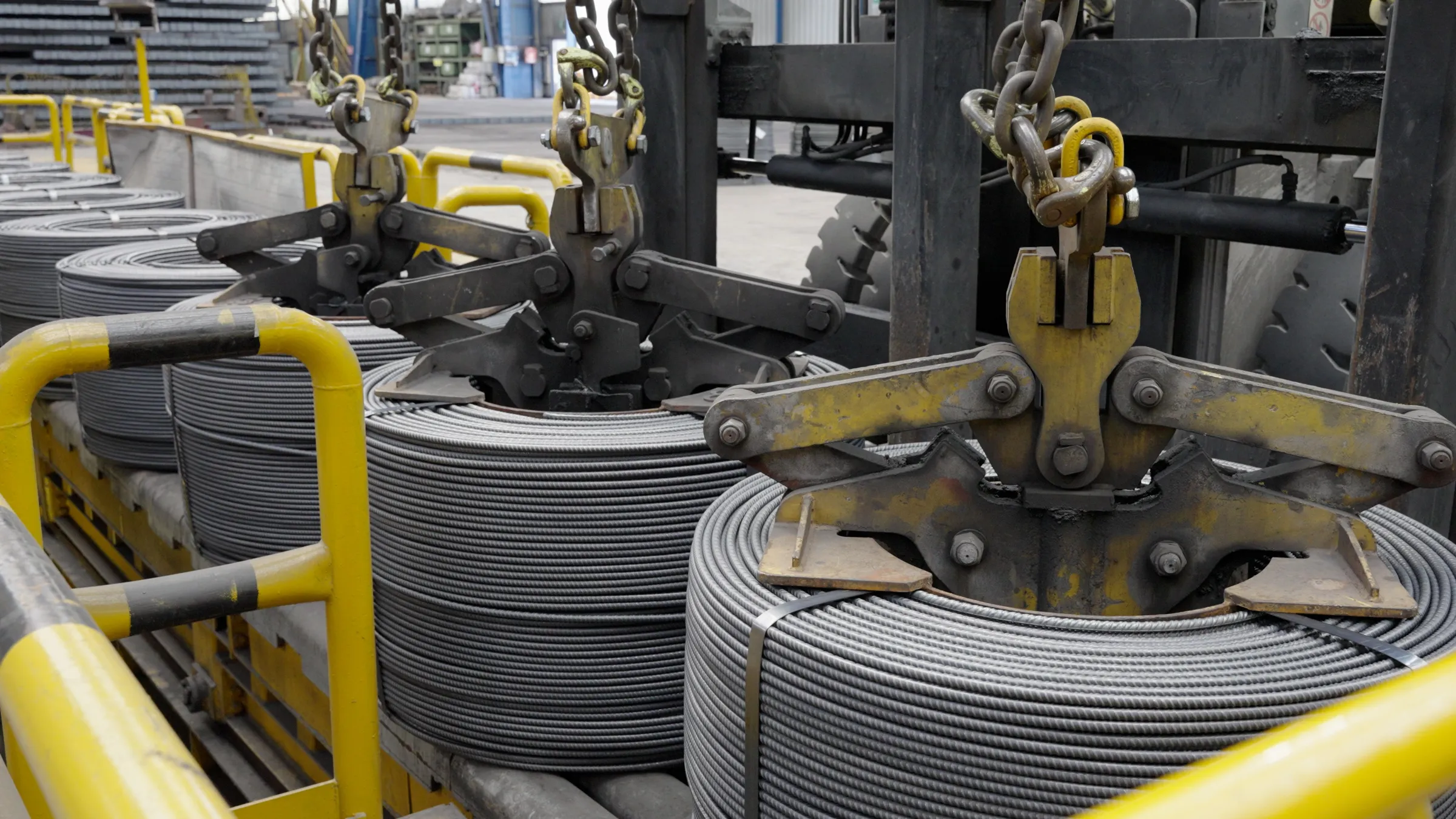 Modernization coil packing line features